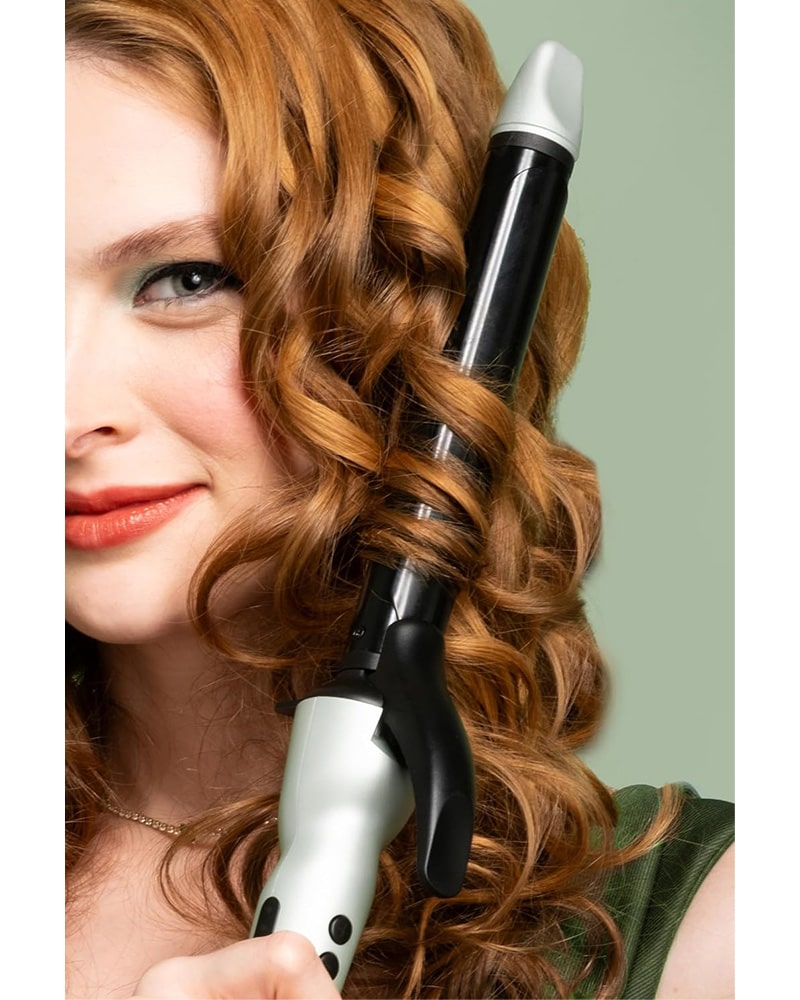 Bio Ionic Long Barrel Curling Iron Jade Green – Glamour Beauty Center