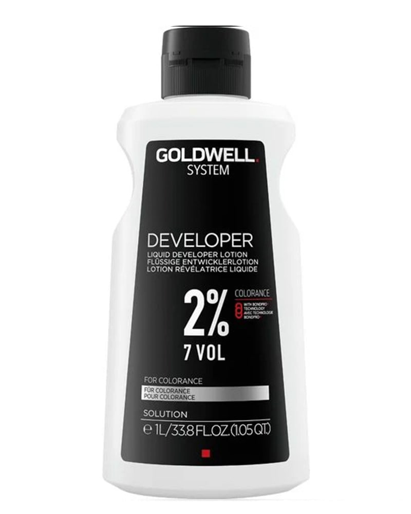 Goldwell System Cream Developer Lotion 33.8oz 7 Volume, 10 Volume, 20 Volume, 30 Volume, 40 Volume