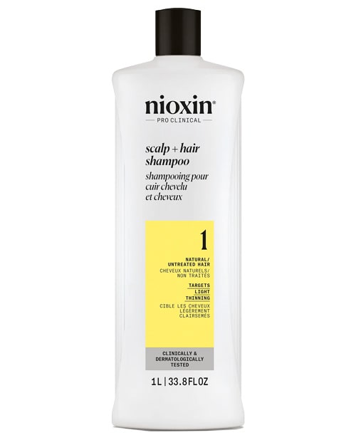 Nioxin Scalp + Hair Thickening System 1 Shampoo 1 Liter
