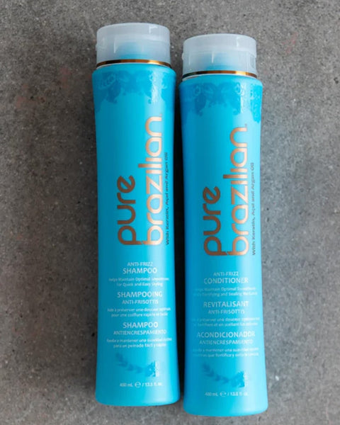 Pure Brazilian Anti-Frizz Shampoo and Conditioner DUO 13.5 oz