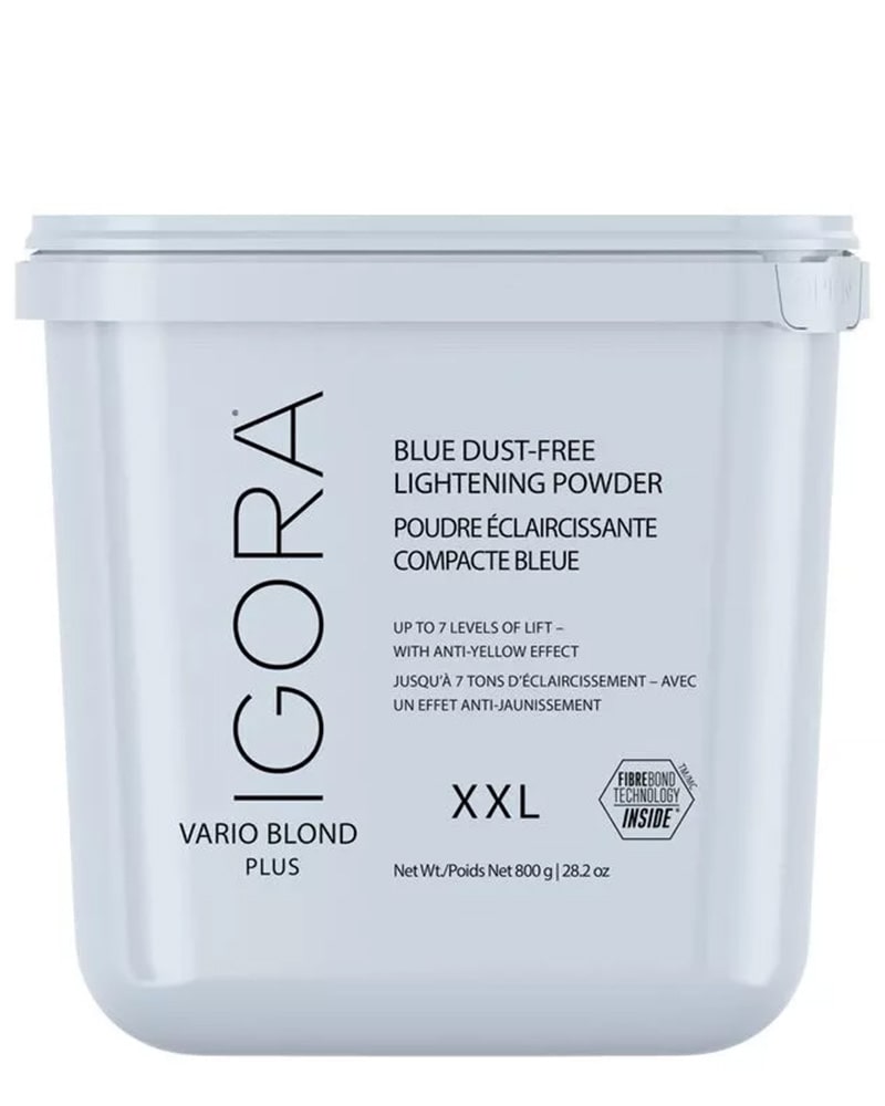 Schwarzkopf Igora Vario Blond Plus Blue Dust-Free Lightening Powder XXL 800G (28.2oz)