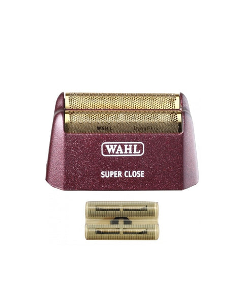 Wahl 5 Star Series Shaver/Shaper Red Replacement Foil & Cutter Bar Assembly Red Super Close #7031-100