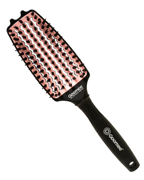 Goomee Miracle Detangling Brush Nylon Boar Bristles Blush Pink