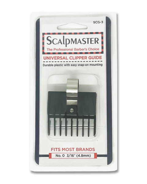 Burmax Scalpmaster Universal Clipper Guide #0 (3/16")