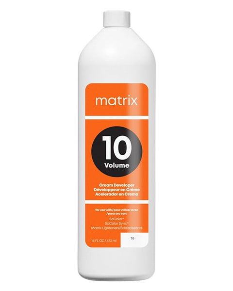 Matrix Cream Developer 10 Volume 16 oz