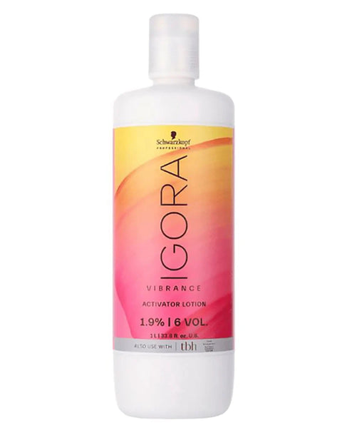 Schwarzkopf Igora Vibrance Activating Lotion 33.8oz 6 Volume, 13 Volume