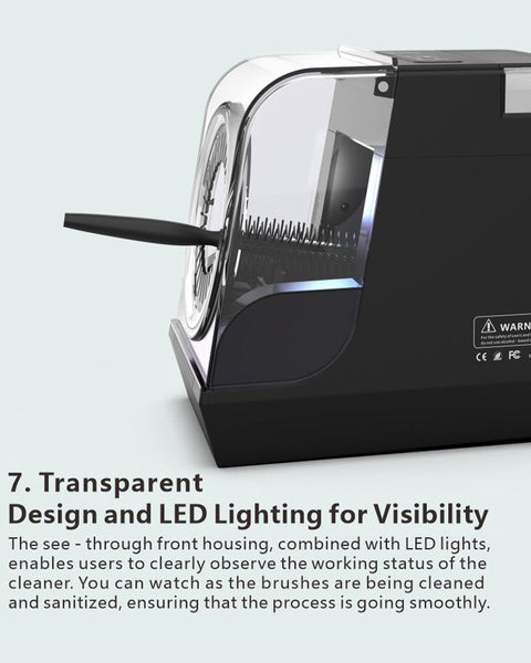 Turbo Power Automatic Hair Brush and Clipper Cleaner TPCL1