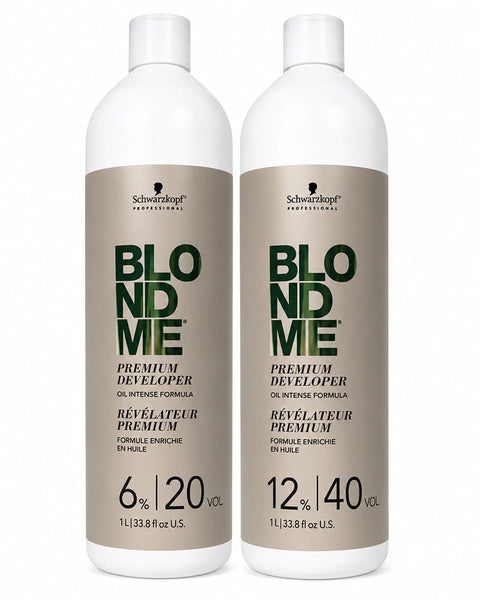 Schwarzkopf BlondMe Premium Developer Oil Formula 33.8oz  20 Volume, 40 Volume