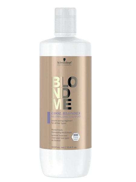 Schwarzkopf Blondme Cool Blondes Neutralizing Shampoo