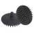 Scalpmaster Scalp Brush-Flexible Silicone Black