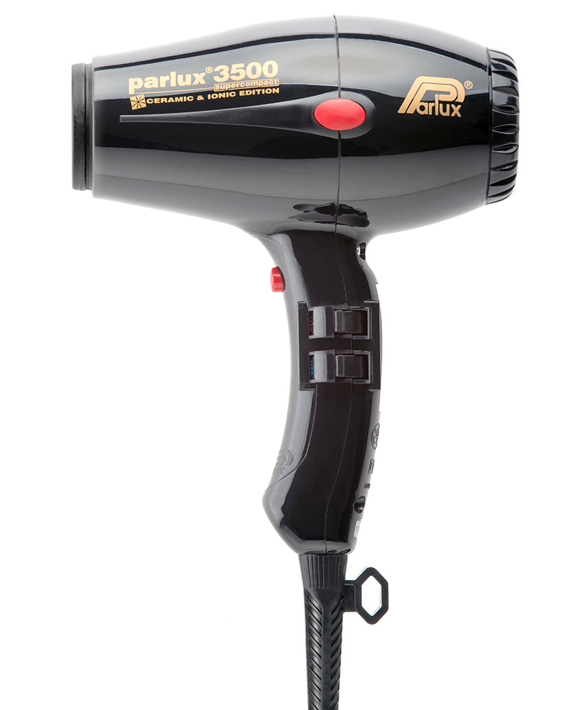 Parlux 3500 Supercompact Ionic & Ceramic - Black