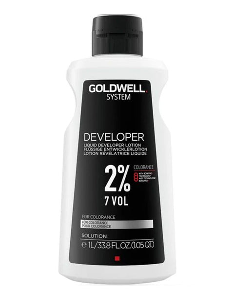 Goldwell System Cream Developer Lotion 33.8oz 7 Volume, 10 Volume, 20 Volume, 30 Volume, 40 Volume