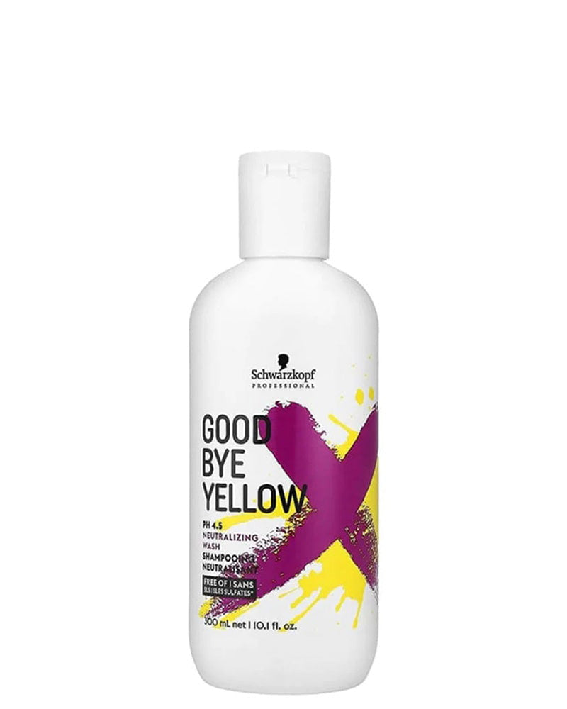 Schwarzkopf Goodbye Yellow Neutralizing Wash Shampoo