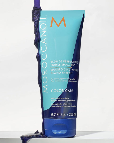 Moroccanoil Blonde Perfecting Purple Shampoo 6.7 oz