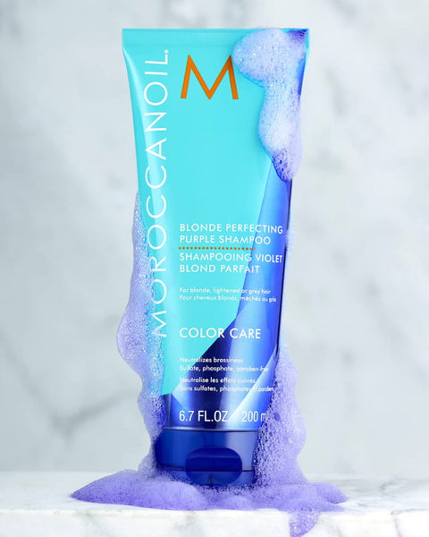 Moroccanoil Blonde Perfecting Purple Shampoo 6.7 oz