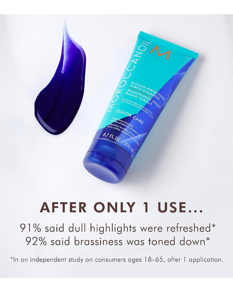 Moroccanoil Blonde Perfecting Purple Shampoo 6.7 oz