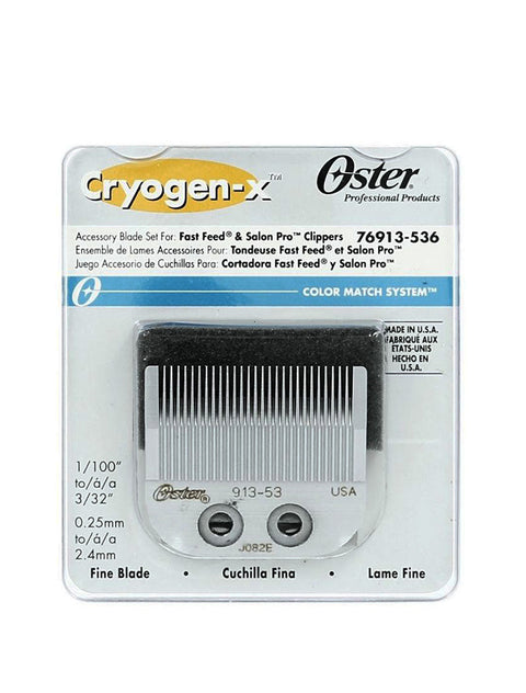 Oster Cryogen-x (Fast Feed & Salon Pro) Blade# 76913-536
