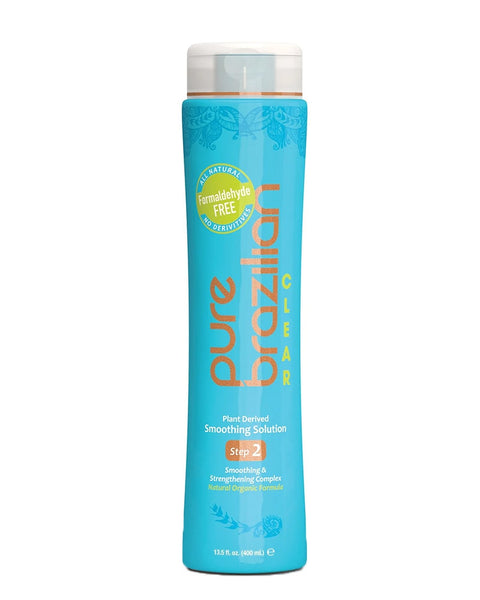 Pure Brazilian Clear Smoothing Solution Step 2 13.5 oz