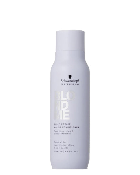 Schwarzkopf BlondMe Bond Repair Purple Conditioner 8.4oz