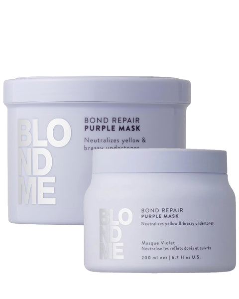 Schwarzkopf BlondMe Bond Repair Purple Mask