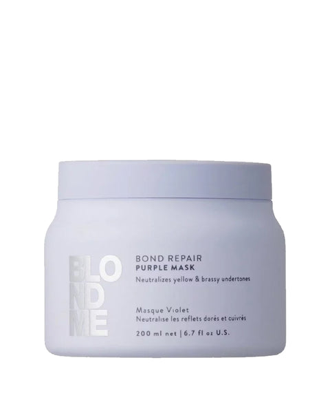 Schwarzkopf BlondMe Bond Repair Purple Mask