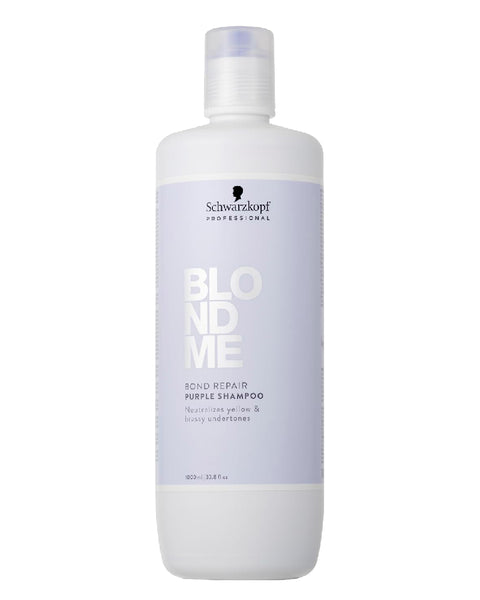 Schwarzkopf BlondMe Bond Repair Purple Shampoo