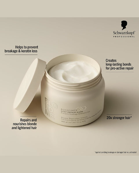 Schwarzkopf BlondMe Bondfinity Deep Repair Mask