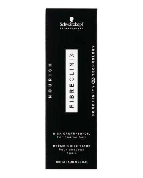 Schwarzkopf Fibre Clinix Bondfinity Rich Cream Oil 3.38 oz