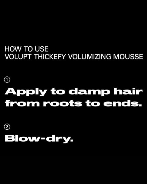 Sebastian Volupt Thickefy Volumizing Mousse 6.4 oz