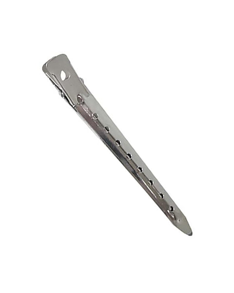 Burmax Soft N' Style Duck Bill Clips - Steel 12/bag - United Hair Salon Supplies
