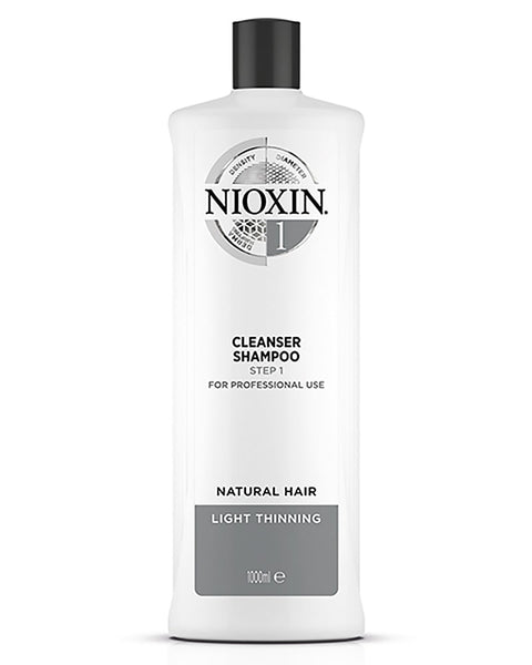 Nioxin System 1 Cleanser Normal to Thin-Looking Hair Shampooing 1L
