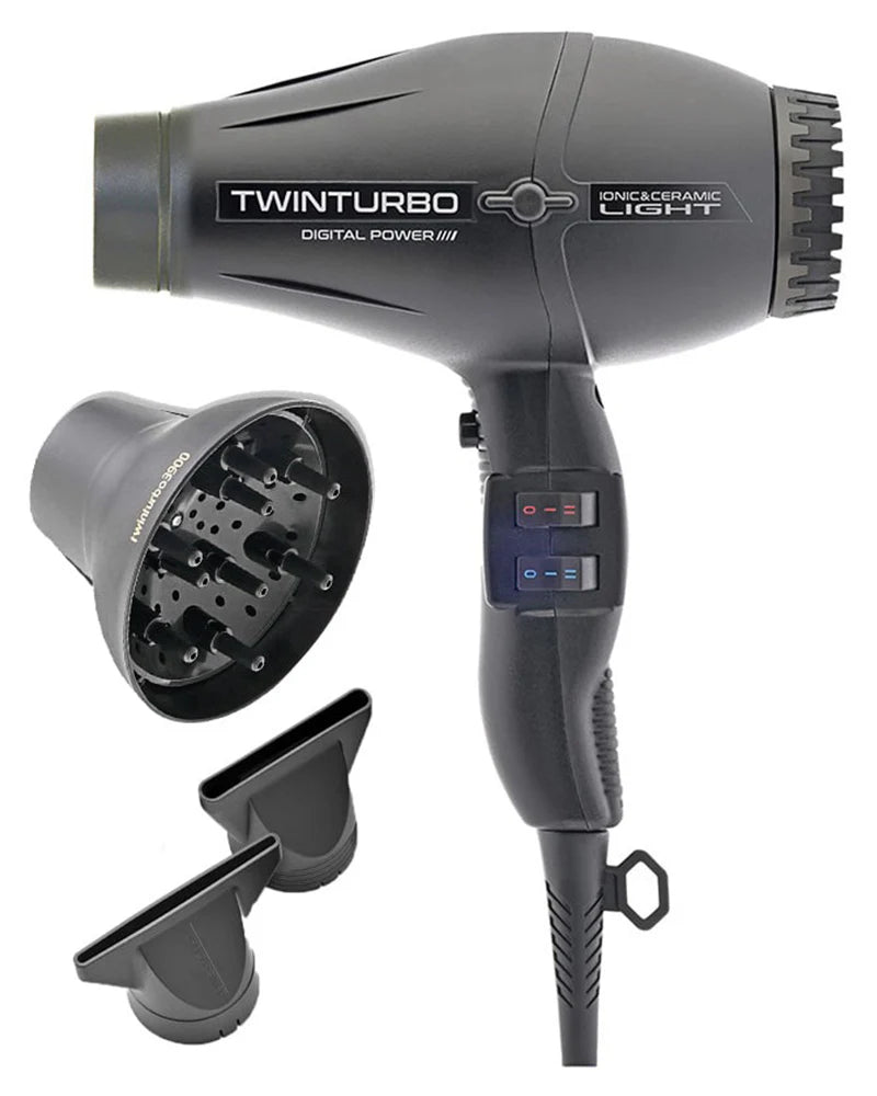 Turbo Power Twin Turbo 335 Digital Power Hair Dryer – Glamour