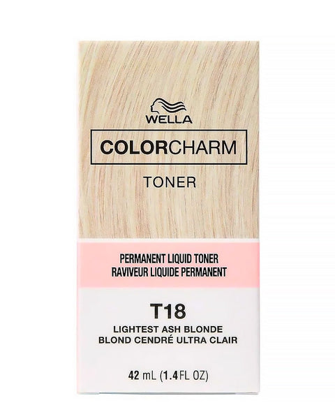Wella Color Charm Toner T18 Lightest Ash Blonde 1.4 oz