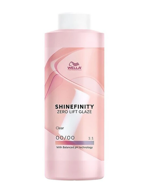Wella Shinefinity Hair Color 00/00 Clear (Crystal Glaze) XL 1 Liter 33.8oz